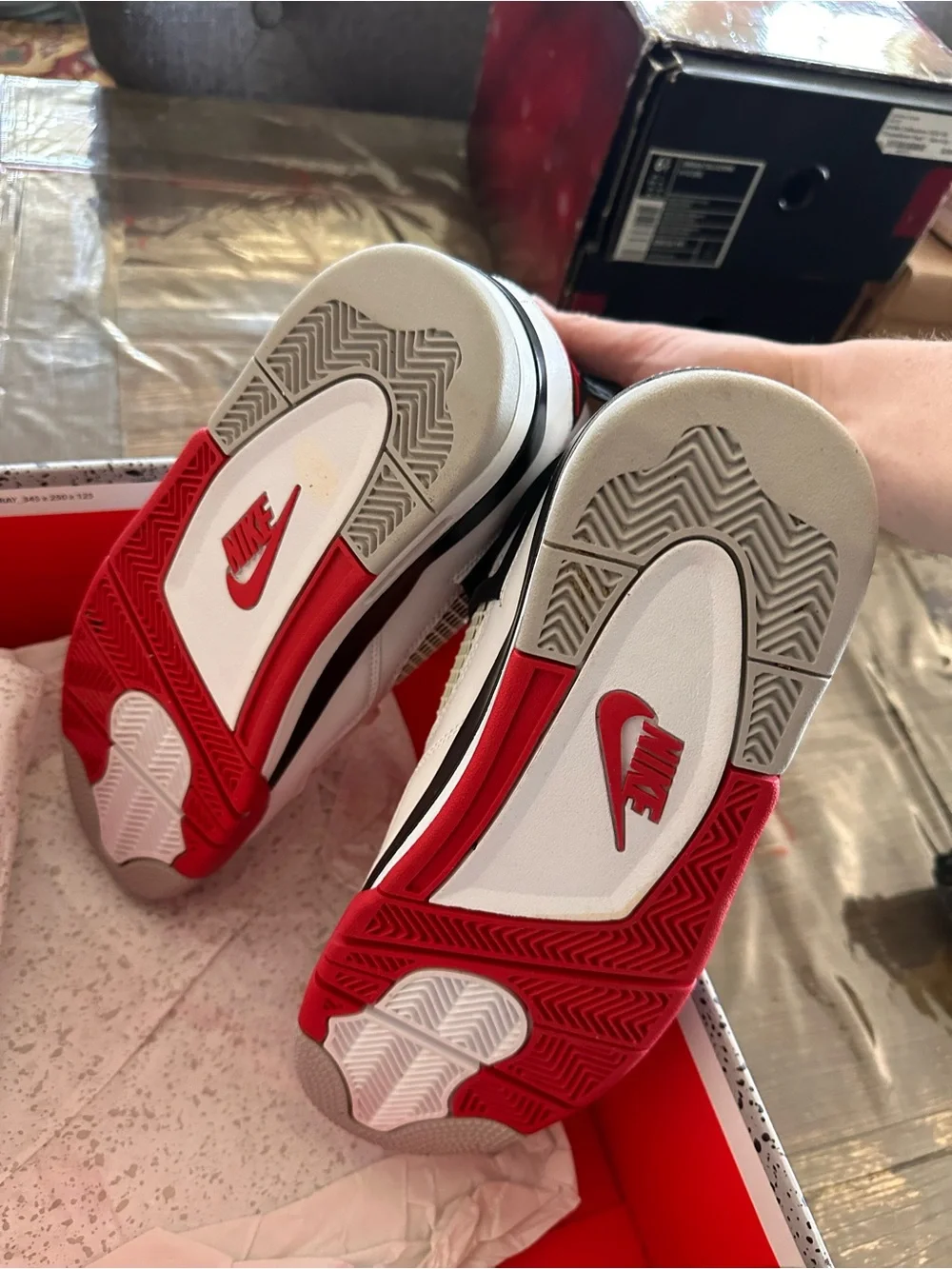 Air Jordan 4 Retro OG ‘fire red’ 2020 Low-Top Sneaker